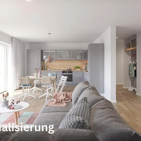 Meerverliebt - Penthousewohnung Mit Dachterrasse, Sauna - Strandnah! Tossens