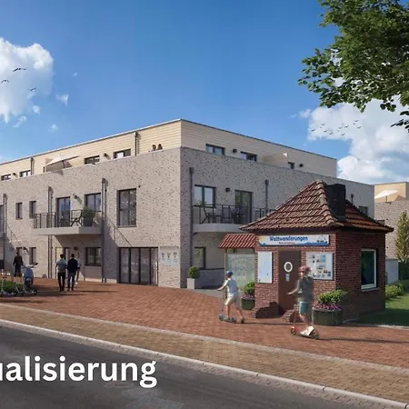Apartment Meerverliebt - Penthousewohnung Mit Dachterrasse, Sauna - Strandnah!