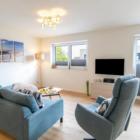 Meerverliebt - Penthousewohnung Mit Dachterrasse, Sauna - Strandnah! * Tossens