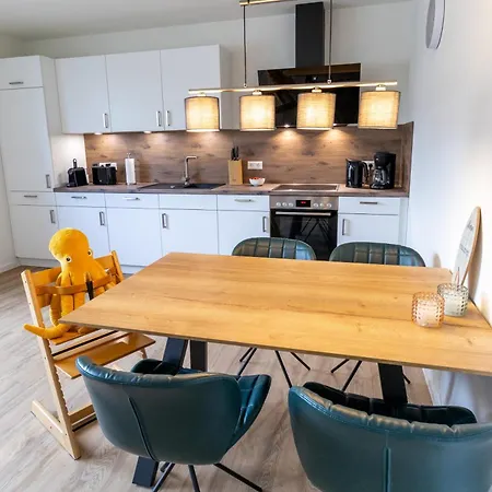Διαμέρισμα Meerverliebt - Penthousewohnung Mit Dachterrasse, Sauna - Strandnah! Tossens