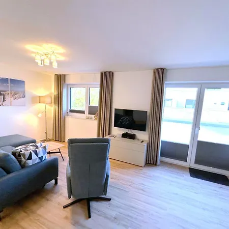 Apartamento Meerverliebt - Penthousewohnung Mit Dachterrasse, Sauna - Strandnah!