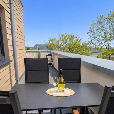 Meerverliebt - Penthousewohnung Mit Dachterrasse, Sauna - Strandnah! * Tossens