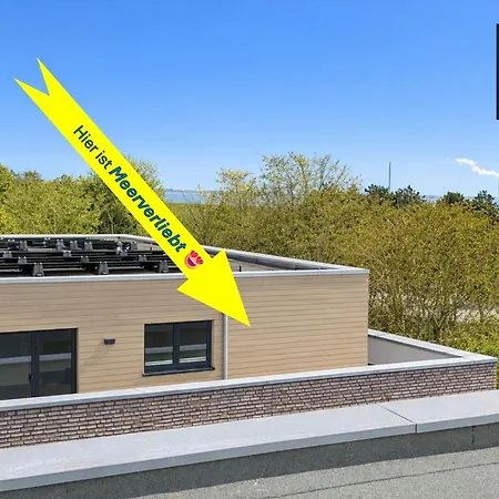 Apartman Meerverliebt - Penthousewohnung Mit Dachterrasse, Sauna - Strandnah! Tossens