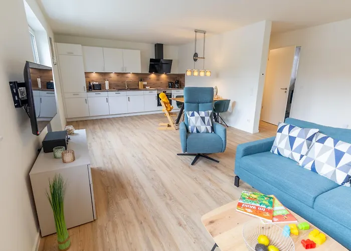 Meerverliebt - Penthousewohnung Mit Dachterrasse, Sauna - Strandnah! Daire