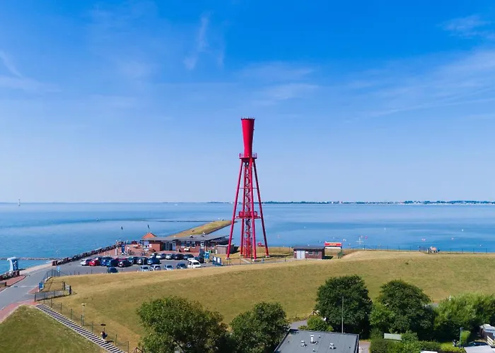 Meerverliebt - Penthousewohnung Mit Dachterrasse, Sauna - Strandnah! Tossens