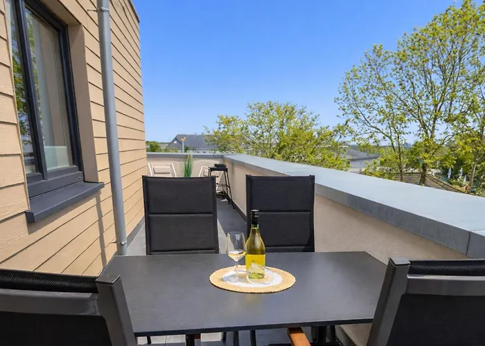 Meerverliebt - Penthousewohnung Mit Dachterrasse, Sauna - Strandnah! * Tossens